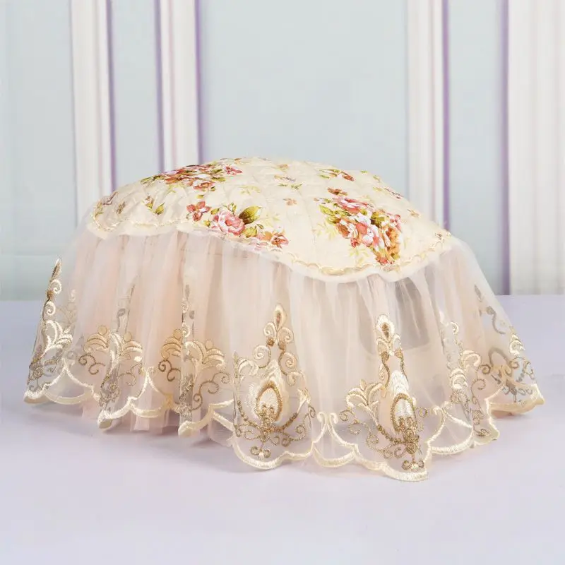 Floral Lace Dust-proof Covers Oil-proof Kitchen All-purpose Rice Cooker Water Dispenser Antifouling Protector Pastoral Cover