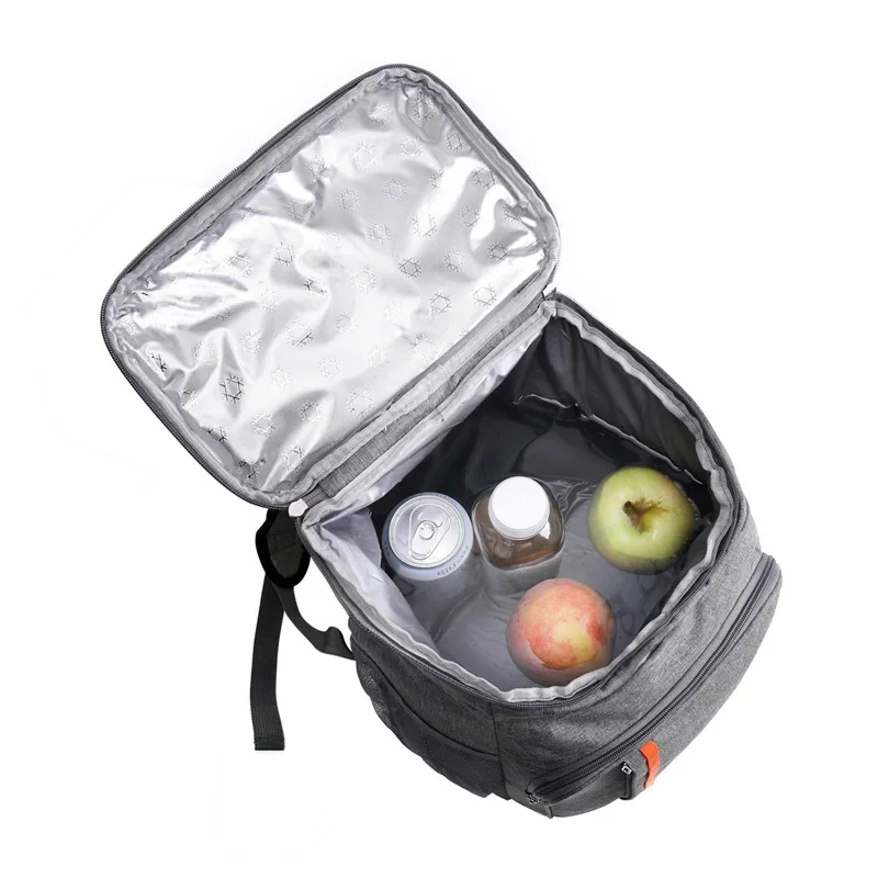 Outdoor Thermal Cooler Backpack Bags Insulated Leakproof Lunch Bag 20L Camping Drink Refrigerator Picnic Food Fresh Keeping Bag