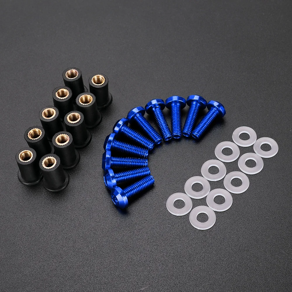 Bulloni Carenatura Moto Ducati - Kit 10 Pezzi Per Panigale, 1199, 1299, 959, 848, 1098 - Foto 7