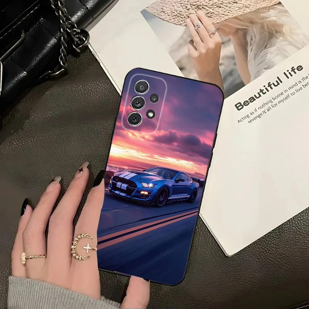 Ford Mustang Phone Case, Black, for Xiaomi and Redmi