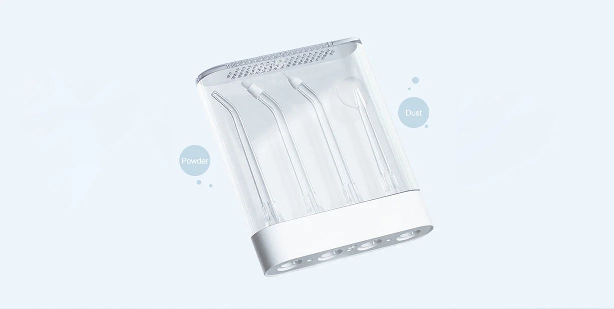 Xiaomi Mijia Oral Irrigator Portable Ultrasonic Water Flosser Teeth Whitening Dental Bucal Tooth Cleaner Stomatolog 200ML