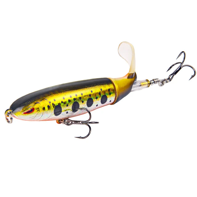 Fishing Lures Tackle Wobblers  Whopper Plopper Topwater Lure