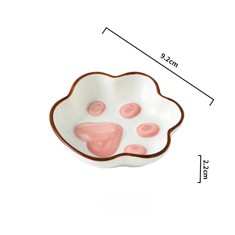 Cute Cat Paw Ceramic Dish