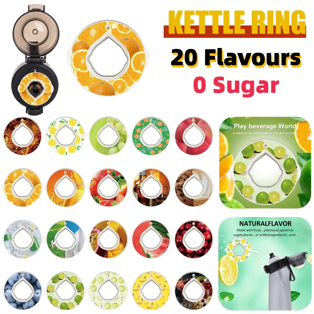 Scented Pods Used In 650ML Fruit Flavoured Drinking Bottle