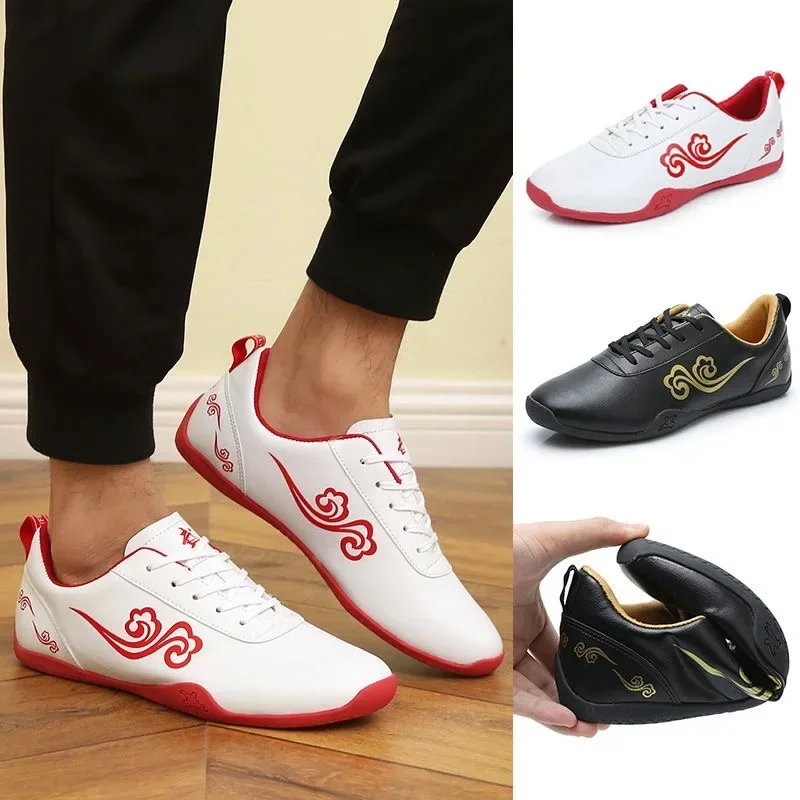 Unisex Breathable ElasticTaekwondo Shoes Sport Shoes for Taekwondo Boxing Kung Fu TaiChi Wrestling for Beginners Couples