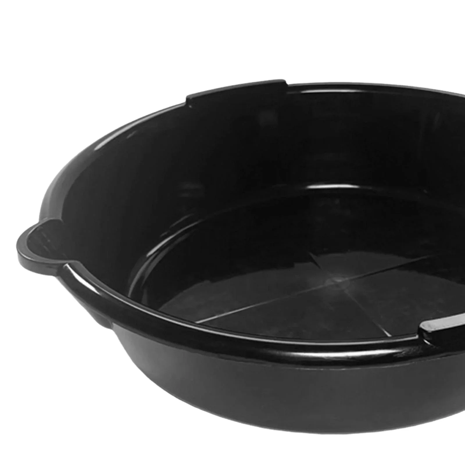 Oil Drain Container 6.5L Oil Drain Container Car Oil Change Pan Receiving Basin Pan Anti Splash Leak Proof Auto Repair Basin for Workshop