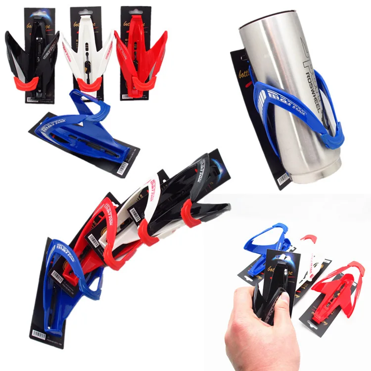 MTB Bike Road Bike Bottle Cage Fiberglass Fiber Glass Cycling Bicycle Water Bottle Cage Holder Bicycle Accessories