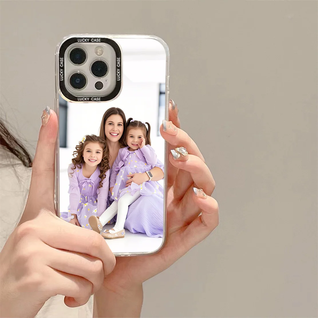 Customizable Shockproof Phone Cover with DIY Photo Personalization