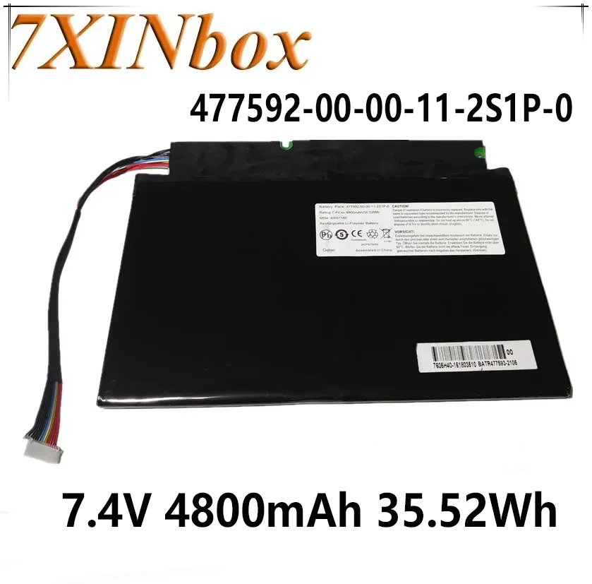 

7xinbox 7,4 V 4800mAh 35,52 WH оригинальный 477592-00-00-11-2S1P-0 Аккумулятор для ноутбука Medion 40057160 477592-00-07-07-2S1P-0