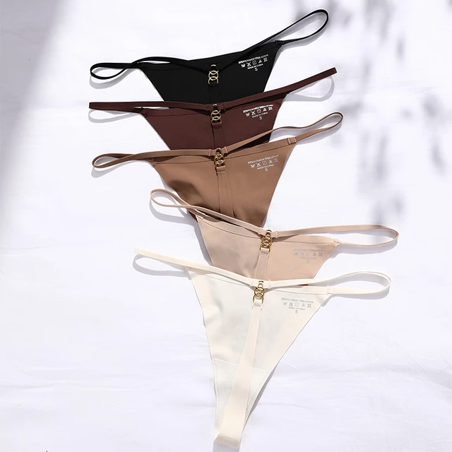 Invisible Seamless Thongs Girls Underwear Slip Femme Micro String Lingerie  for Women Low Waist Panties Ropa Interior Femenina - AliExpress