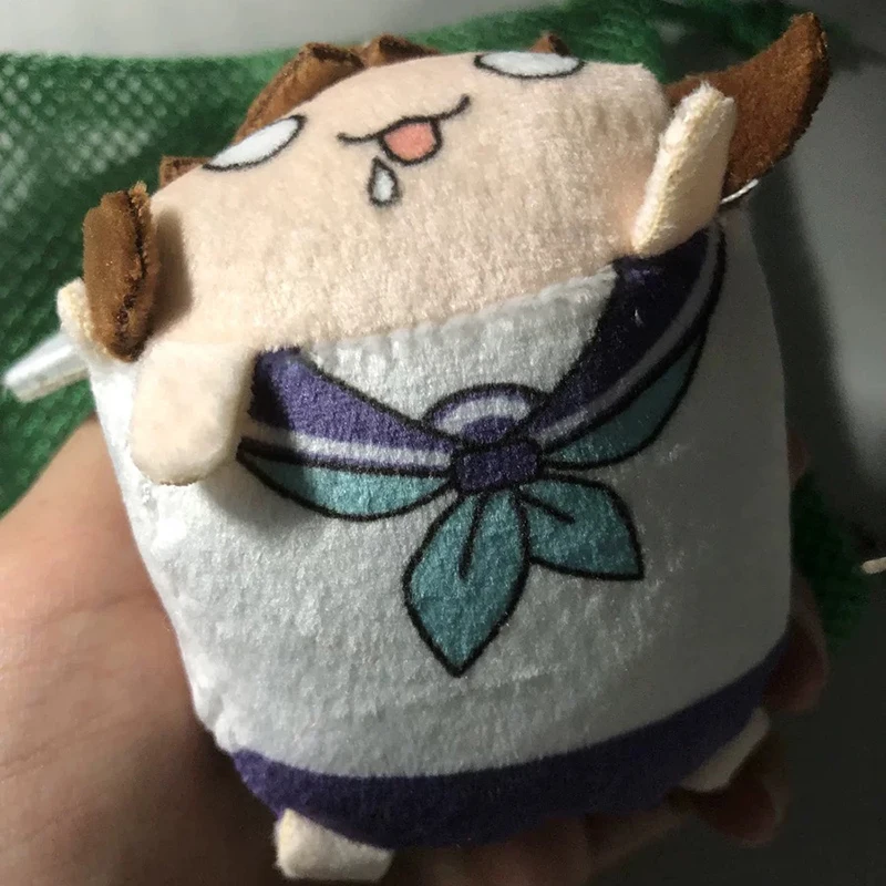 Anime My Deer Friend Nokotan Shikanoko Noko Cosplay Key Chain Cute Plush Keychain Bag Pendant Keyring Accessories Xmas Gift