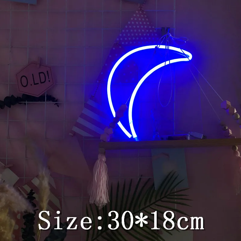 Bulb Shape LED Neon Light Neon Sign Led Lights Wall Hanging Lamps For Kids Room Decor Birthday Gifts Battery or USB Operated potato night light Night Lights