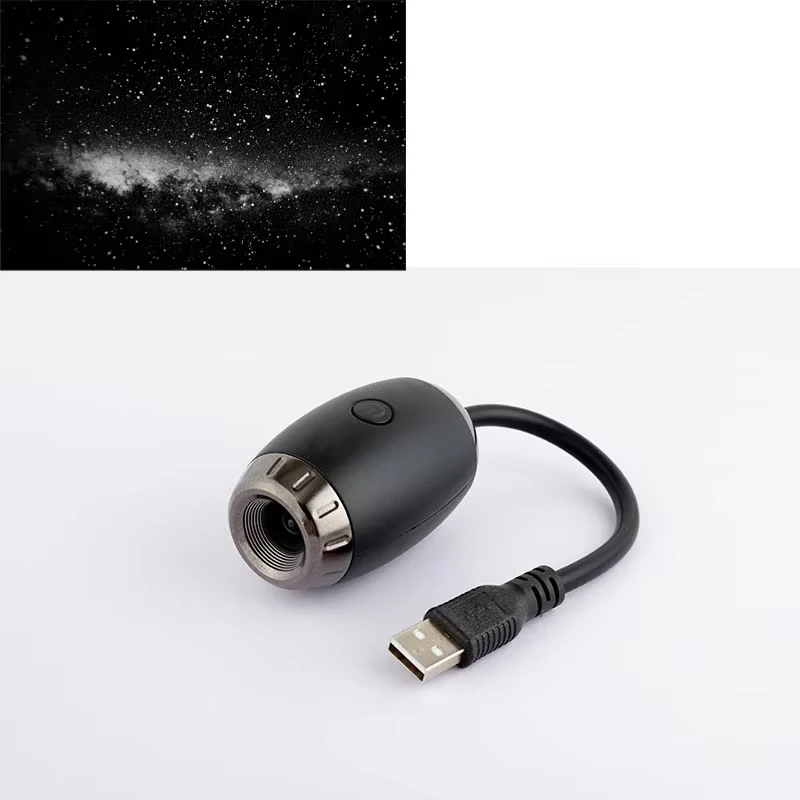 로맨틱 LED 별이 빛나는 밤하늘 무드등 USB 전원 토성 은하계 프로젝터 램프 차량 천장 파티룸 천장 장식 플러그 앤 플레이