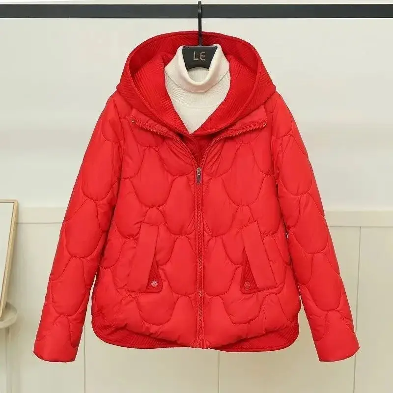 2025 Fashion Coats Korean Style Loose Cropped Coat Women Jacket Women Parkas Warm Puffer Jackets Casual Coat New Winter Clothes - Image 5