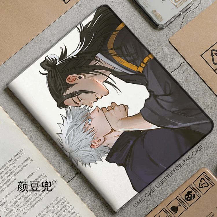 

Jujutsu Kaisen Anime Satoru Gojo Geto Suguru For iPad 10.2 9th Mini 6 5 Case Luxury Silicone For iPad Air 4 5 iPad Pro 11 12.9