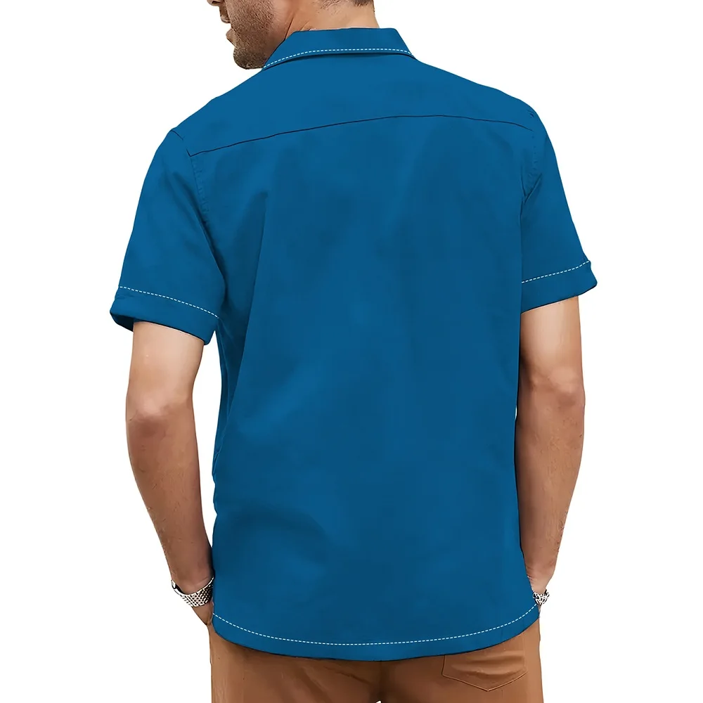 Рисунок 2 - Мужская летняя рубашка с цифровым принтом