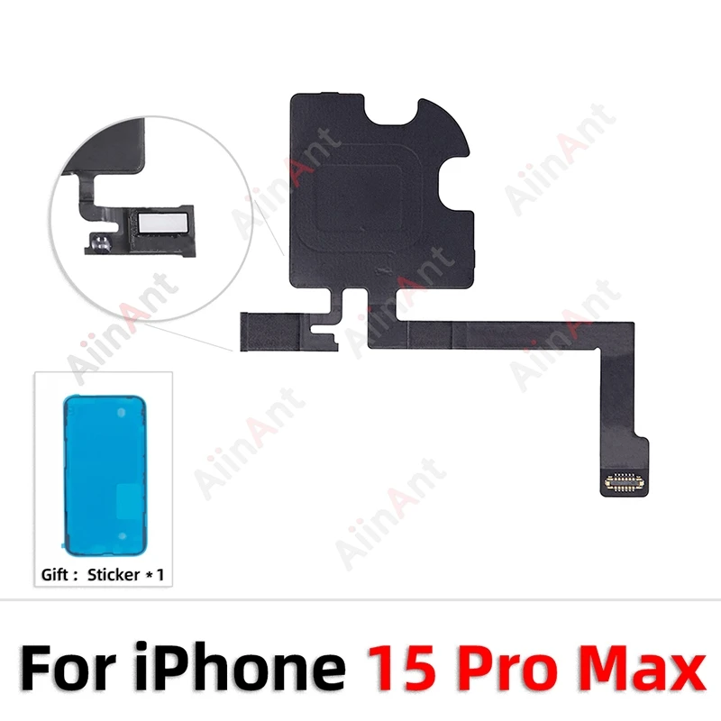 High-Quality Smartphone Earpiece Speaker with Proximity Light Sensor and Adhesive Tape