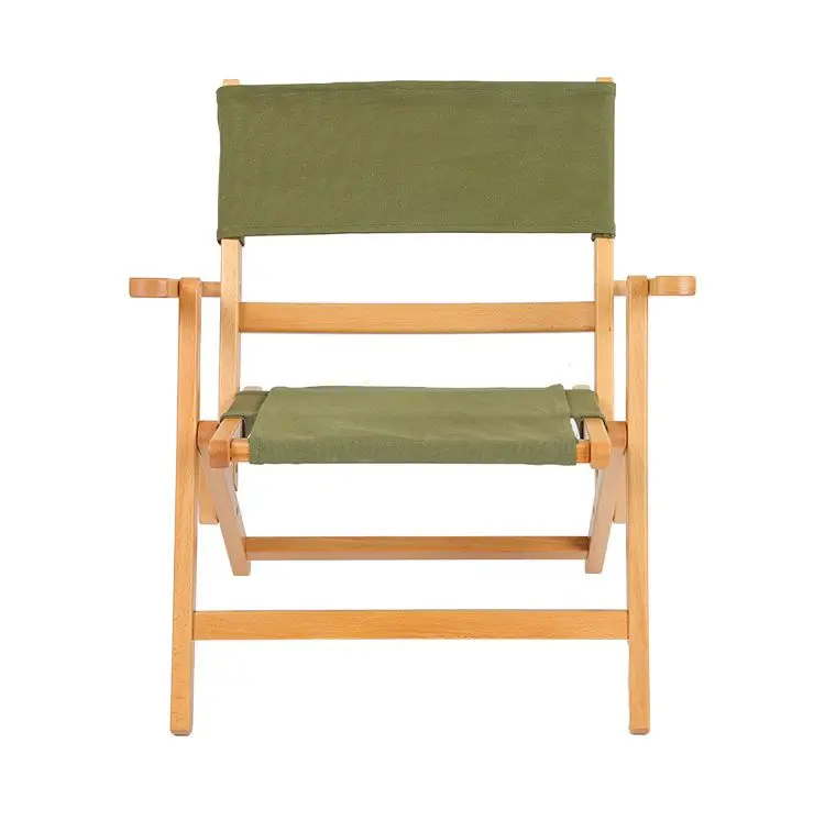 

New Arrival Portable Luyuan Camping Relax Chair Solid Wood Camping Beach Chair Outdoor Furniture Carton Aluminum Modern 1 Pcs