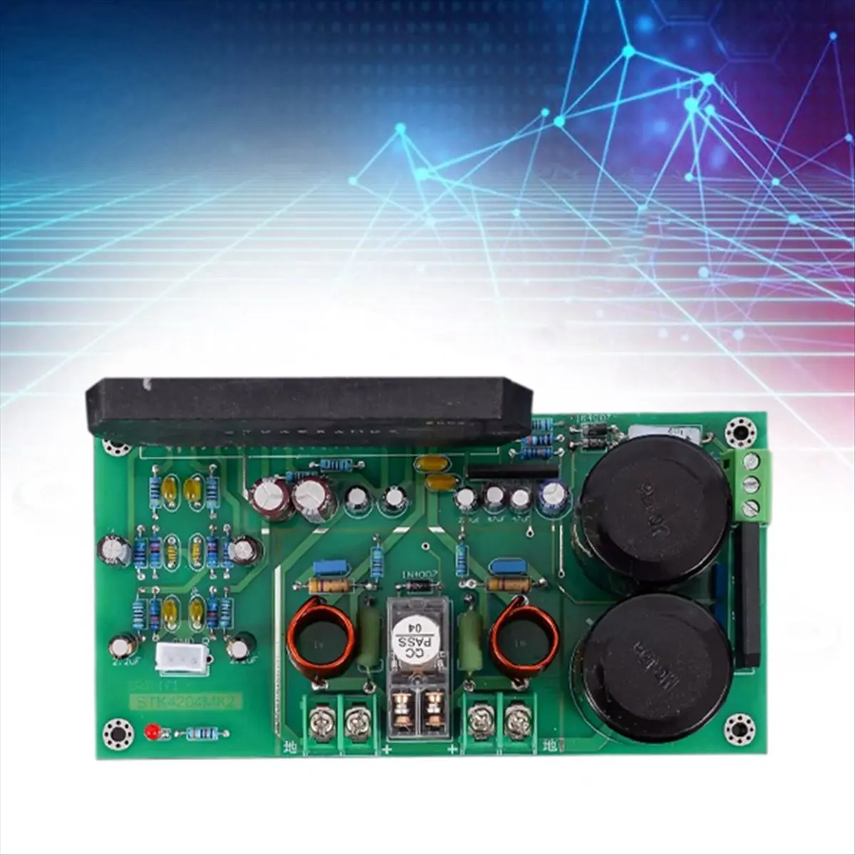 T35C STK4204MK2 HIFI 100W 전력 증폭기 보드 클래식 STK 고출력 증폭기 보드 아름다운 음질 개선