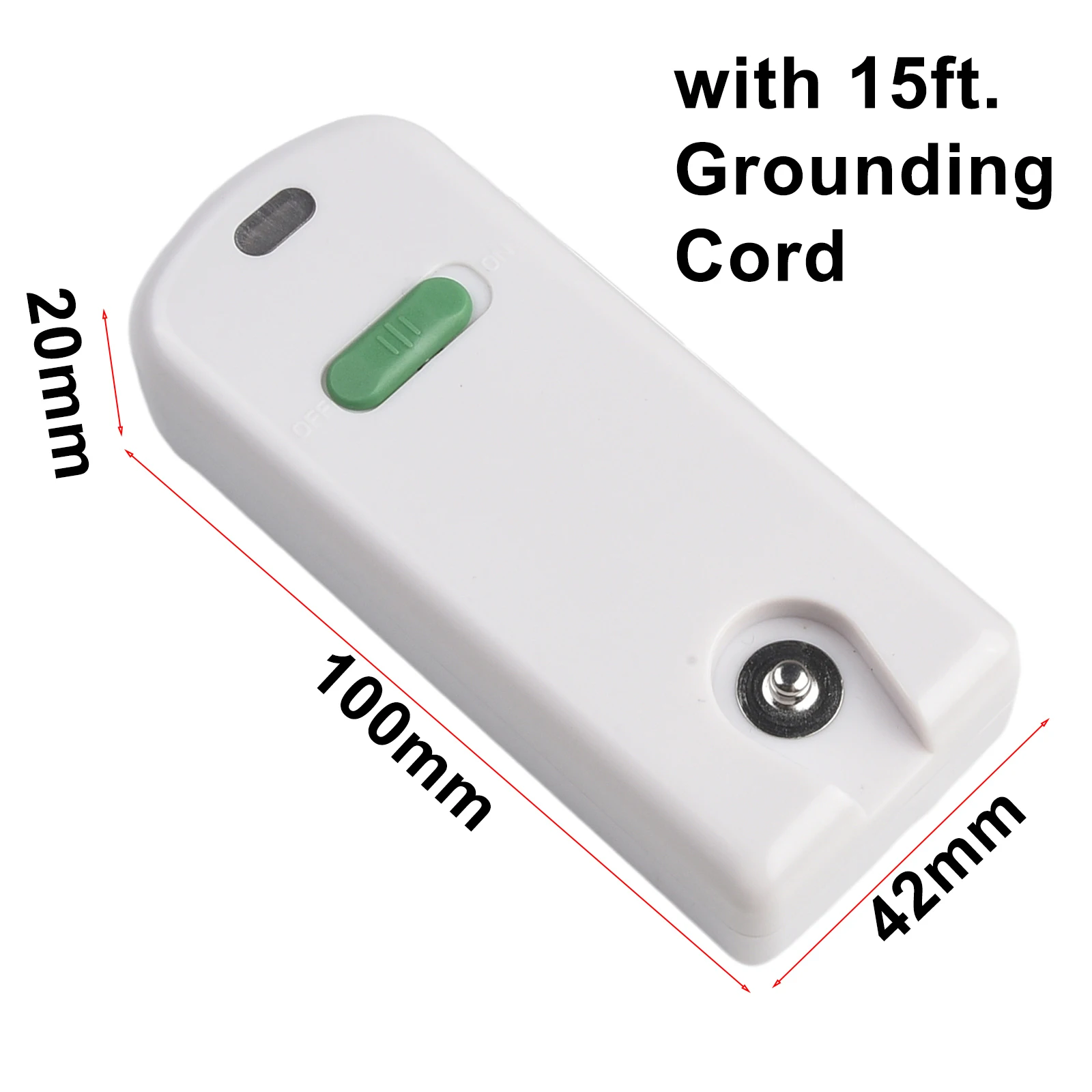 

Continuity Tester Earthing Products Accurate Grounding Tester Earth Earthing Products Features Grounding Continuity Tester White