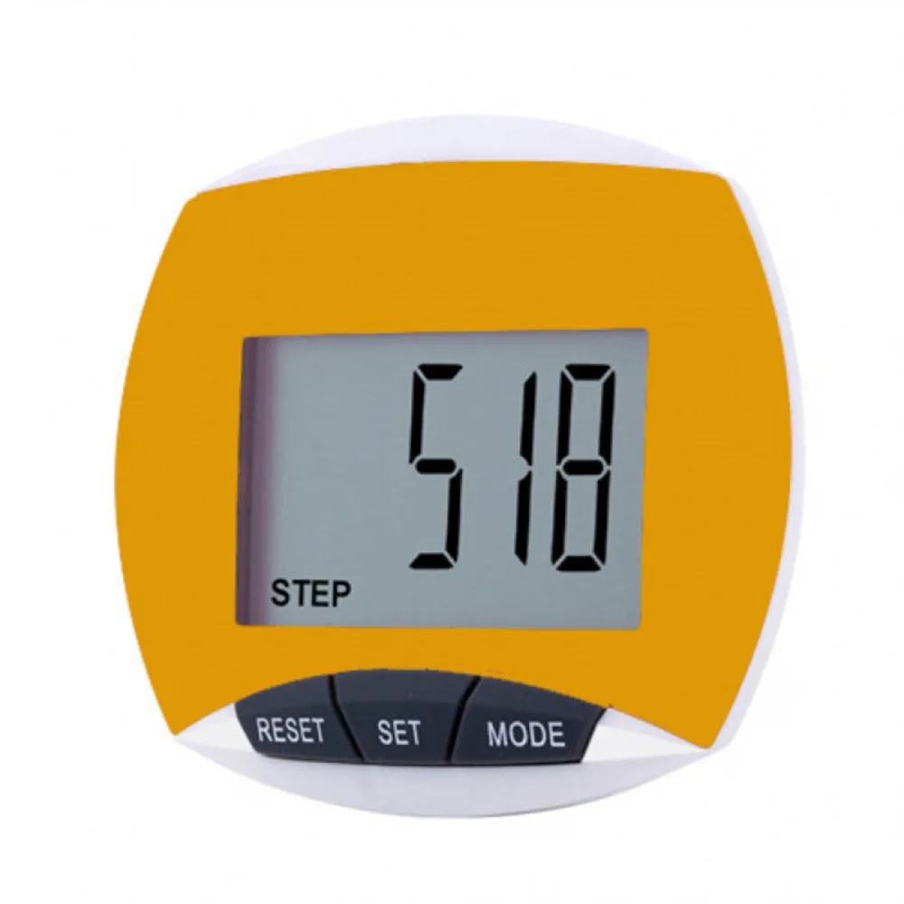 Advanced 3D Pedometer with LCD Display and Anti-Slip Portable Design for Walking and Outdoor Activities