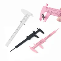 3 Colors Microblading Ruler 150MM Eyebrow Positioning Measuring Vernier Tattoo Caliper Ruler For Permanent Beginner Makeup Tools 1