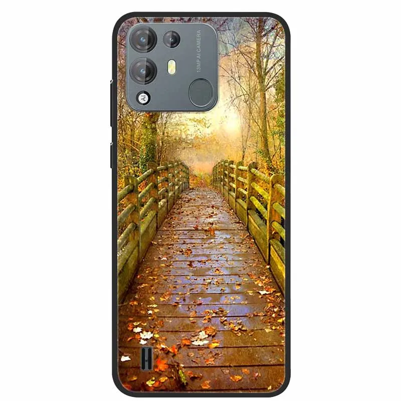 Shockproof Soft Silicone TPU Back Cover - Cute Design s