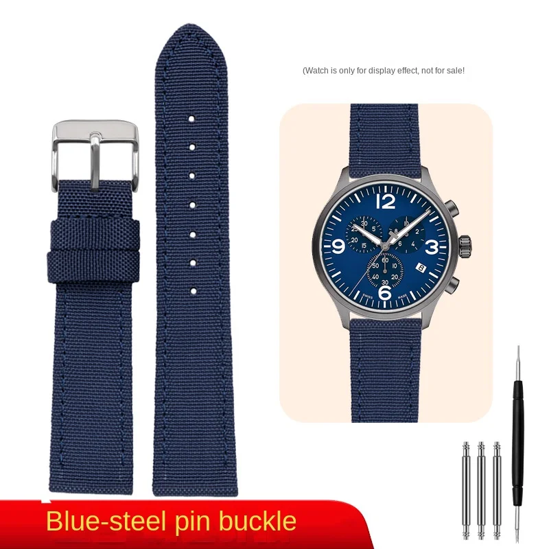 Versatile Nylon Leather Waterproof Canvas Wristband