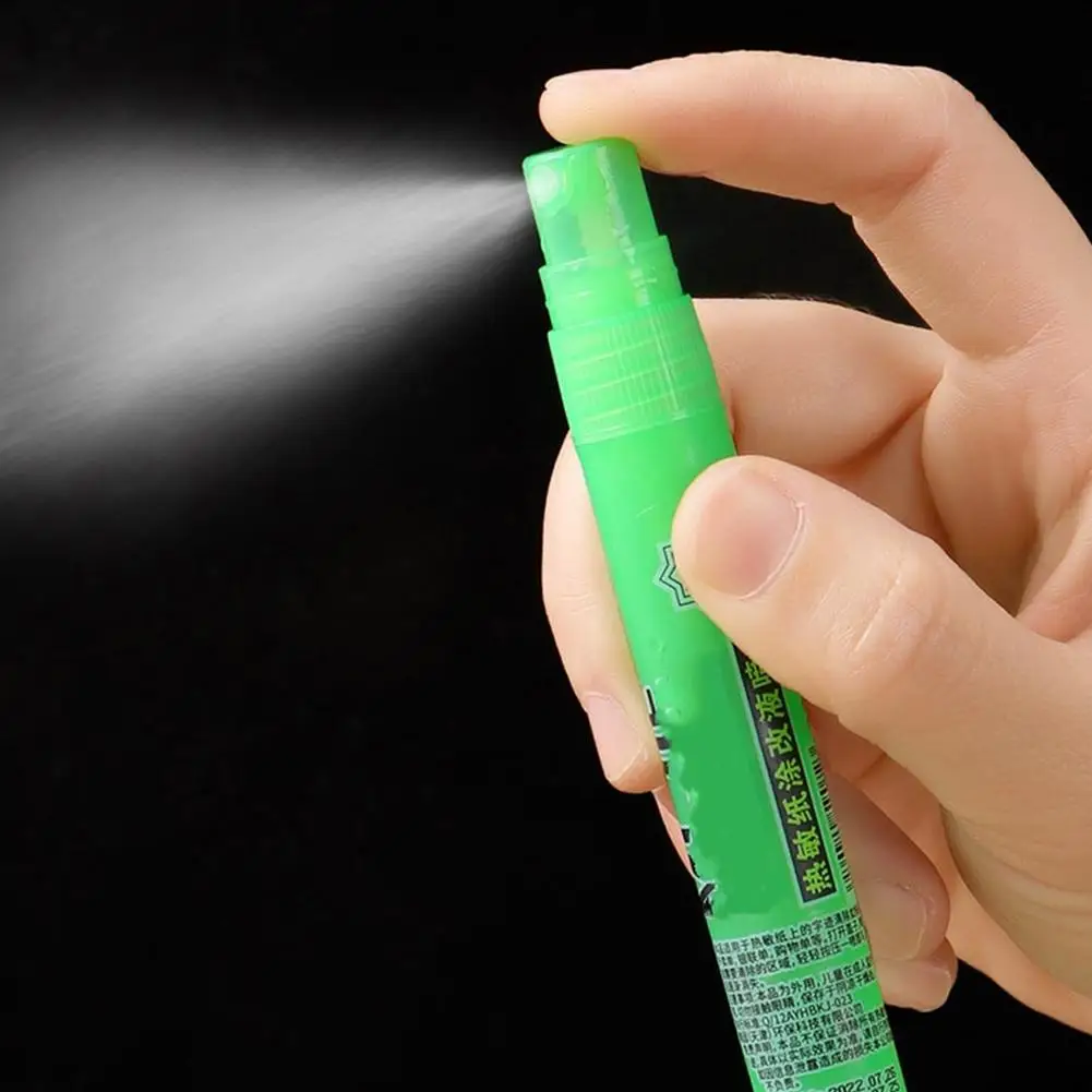 휴대용 감열지 수정 스프레이 수정 펜 액체 빠른 건조 신분 정보 보호 여성용