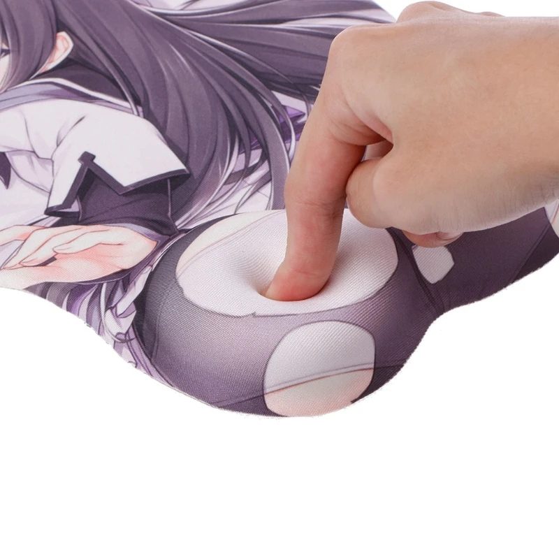 Japanese Anime 3D Mouse Pad Wristband Cartoon Mouse Pad Front Chest Back Hip Wrist pad mouse pad,wrist pad