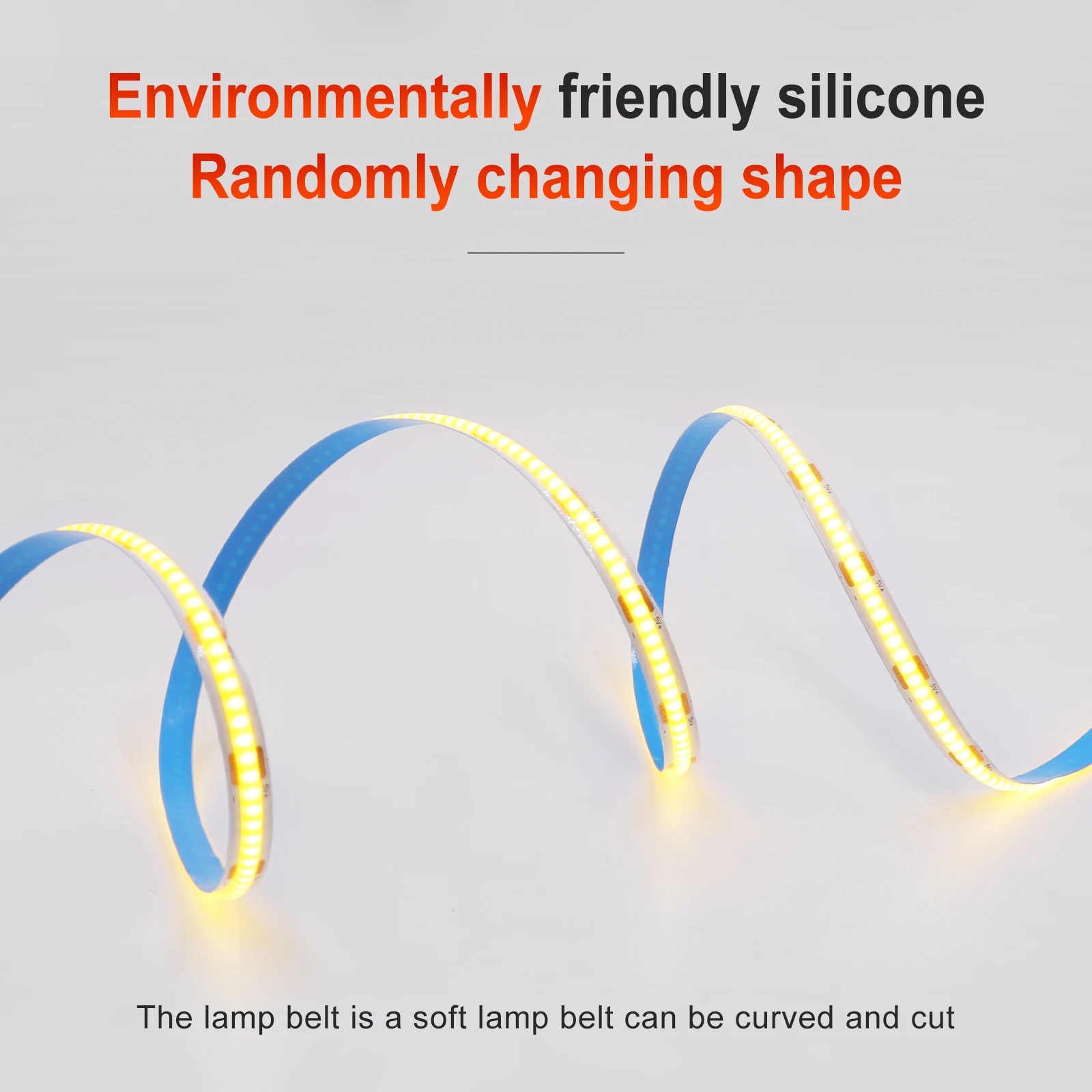 5V USB COB Led Strip Light 320LEDs/m Flexible Diode Tape S5412d85ae9ce4c30bf03040b493e5cfbO