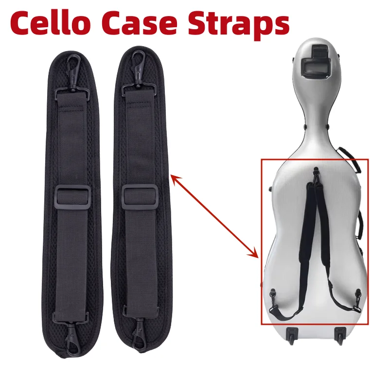 Carbon fiber 1/2 1/4 Cello case High quality backpack Hard cello Case Cello Box 3kg And give gifts