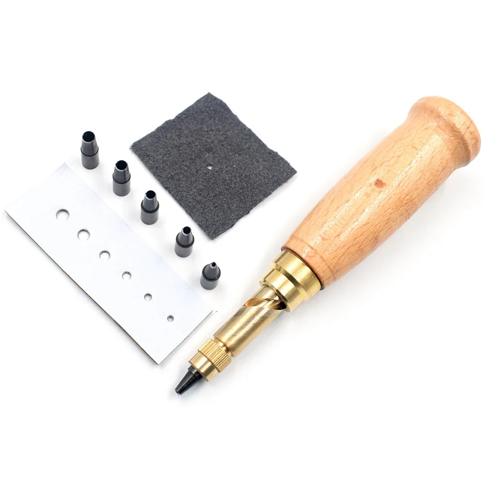 ScrewDrillPuncherBookbindingeyeletToolKitBeltsHole15mm4mmin