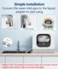 Pebble Countertop Dishwasher, 28 Pieces Dishes/Cycle, 6 Washing Programs&Hot Drying, Dish Washer with 360°Dual Spray, with Child 5