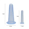 2pcs Health Care Facial Silicone Cans Cupping Cups Lifting Massage Chinese Cupping Set Small Mini Eye Cup Vacuum Cups Popularity 2