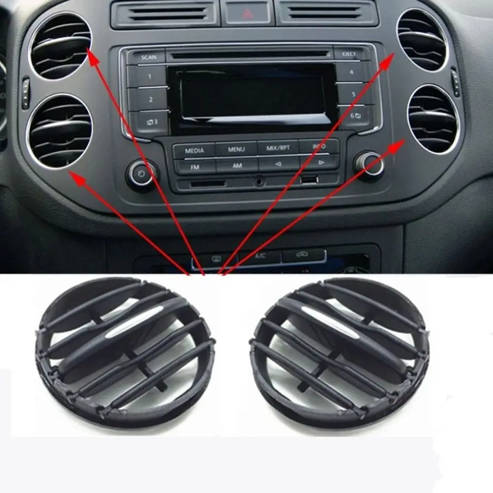 AC Air Conditioner Vent Grille Tiguan Air Circulation Folding Accessories Air Vent Vent Cover Conditioning Exhaust Valve