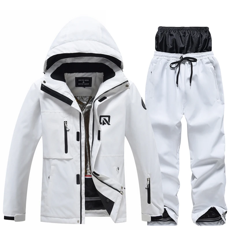 Snow Suit Wear for Men and Women Waterproof Winter Trousers Skiing and Snowboard Overalls Winter Clothing Jacket Pant ski jumpsuit