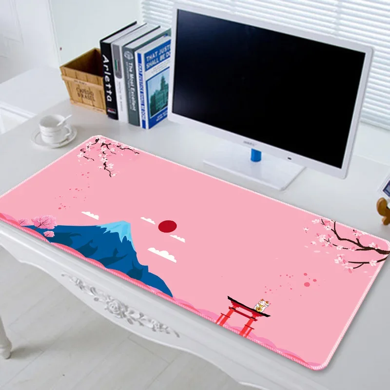 

300x600x3mm Large Mouse Pad Computer Mountain & Moon Mousepad Mouse Mat Laptop Desk Keyboard Pad Table Mat Playing Game