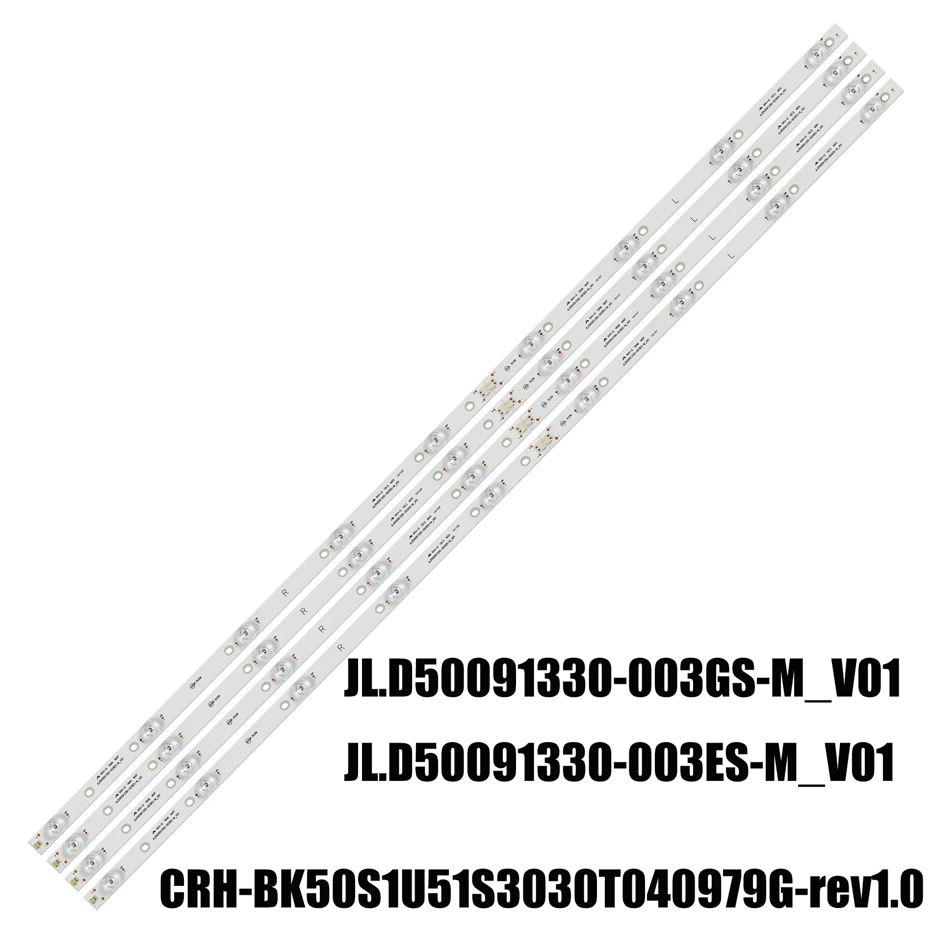 Retroilluminazione A Led Per Hisense H50A6250Uk R50B7120Uk H50B7100Uk H50B7300 50 R7F 50 R7E 50 R6E1 50 A6104Eur Lb5009C V0 Lc-50N7004U