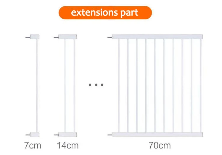 Adjustable Baby Safety Gate Indoor Fence For Kids