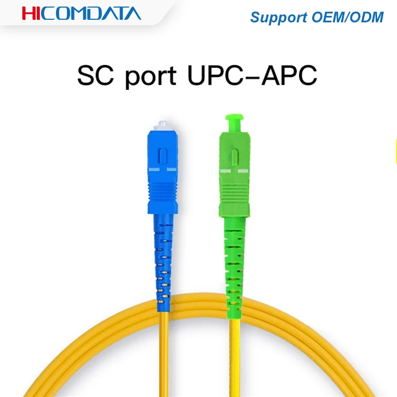 Рисунок 3 - SC APC-UPC одномодовый волоконно-оптический