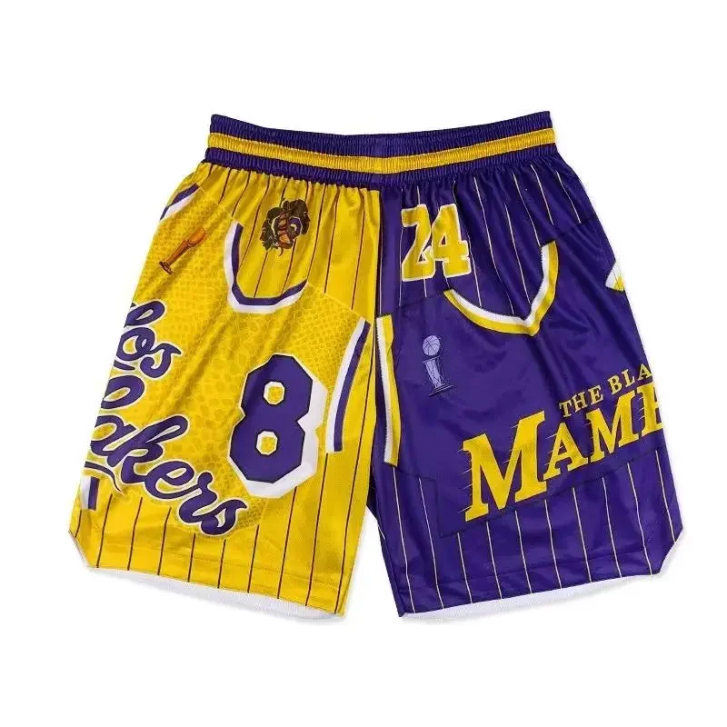 Summer Hot Special Retro Commemorative Leisure Sports Basketball Shorts Comfortable Loose Breathable Sweat Absorption