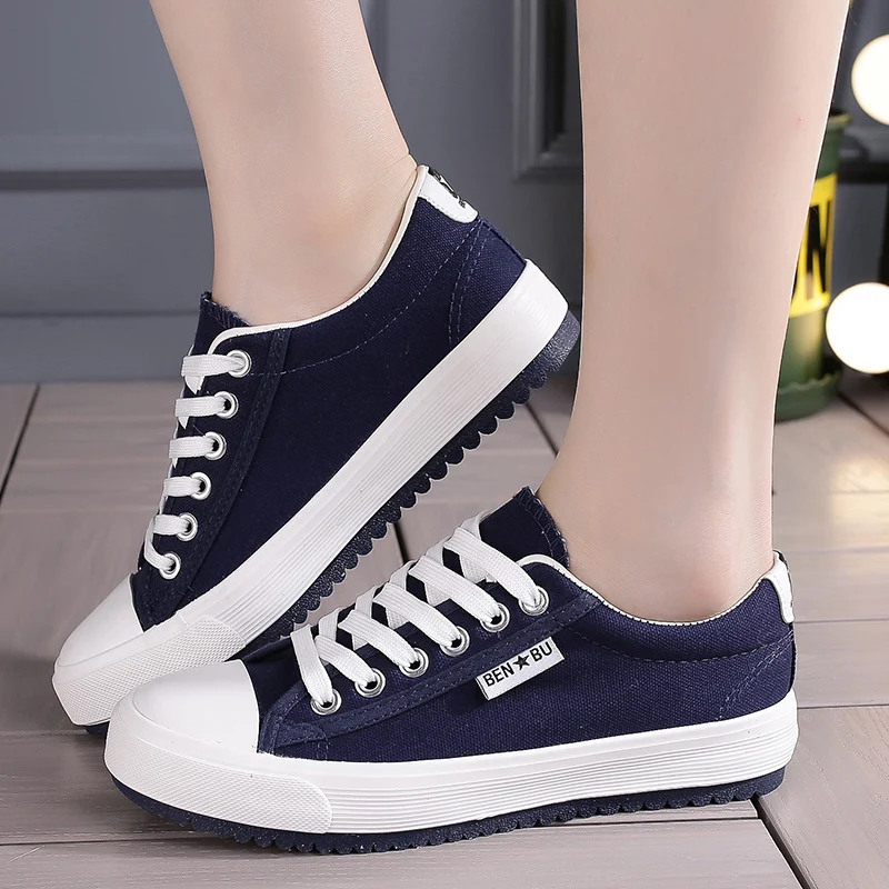 Feerldi Women's sneaker Multi-color Female Flat Tennis Shoes Woman