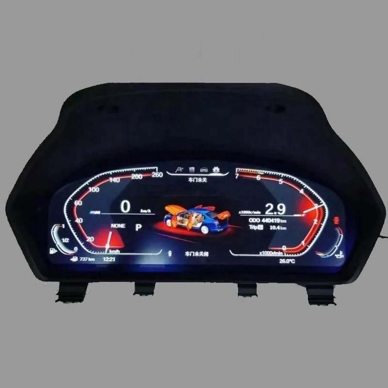 

Customized Automobile Tachometer Dashboard for Universal Instrument Cluster