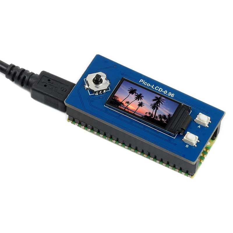 

Raspberry Pi Pico 3,5-дюймовый ЖК-дисплей, модуль 0,96 × 80 пикселей, интерфейс SPI, цветной экран 65K RGB с демонстрацией микропипетуры C/C ++