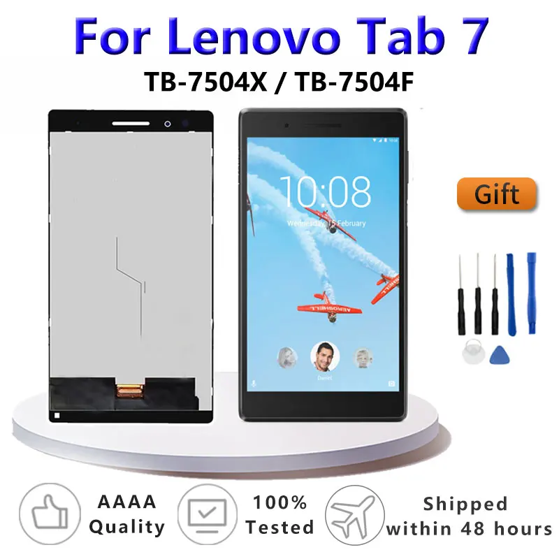 Original High Quality LCD Display For Lenovo Tab 7 TB 7504X / TB 7504F