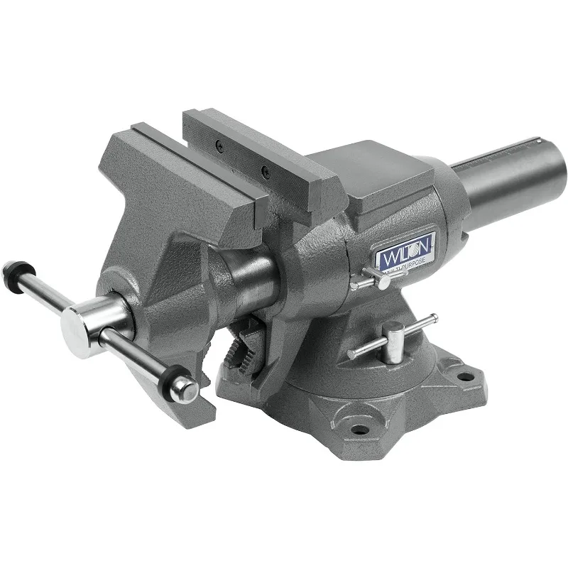

Wilton Multi-Purpose Bench Vise, 6-1/2" Jaw Width, 6-1/4" Jaw Opening, 3-1/4" Throat (Model 650P)