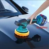 5500RPM Cordless Polisher 8 Gears Rechargeable Car Polishing Machine Electric Rotary Tool For Makita 21V Battery 6