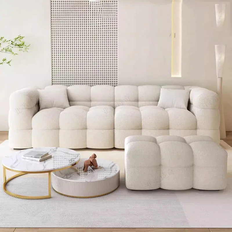 

Relaxing Cozy Lazy Sofa Unique Soft Modern Simple Puffs Living Room Sofas Recliner Plush Nordic Woonkamer Banken Home Furniture