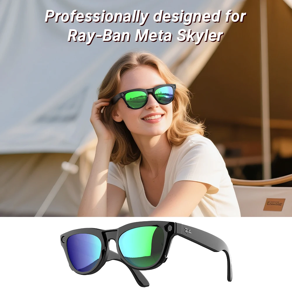 HiBLOKS For Skyler RW4010/RW4014 (Gen 2) Smart Glasses Clip UV Protection Sungl
